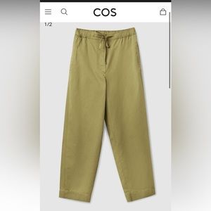 COS Draw String Barrel Leg Pants